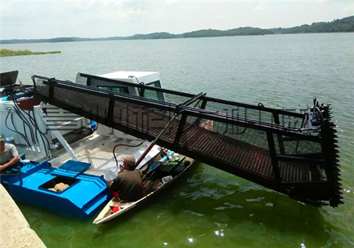 印尼水葫芦打捞船