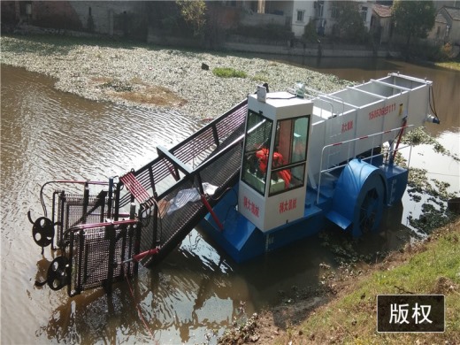 江苏南京中型全自动水葫芦打捞船